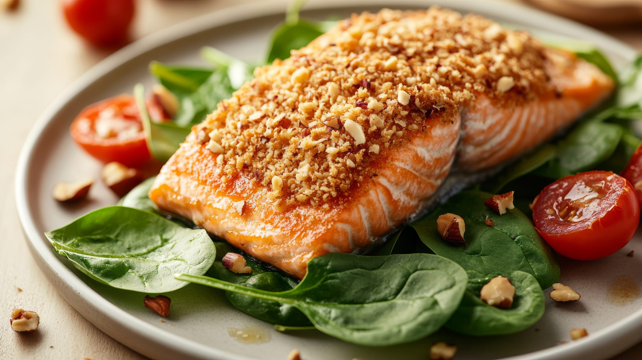 Encrusted Zesty Salmon Filet